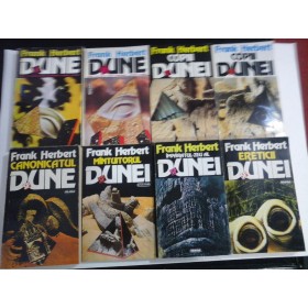 FRANK HERBERT - DUNE - 8 volume  - Nemira 1992-1996 (seria completa )